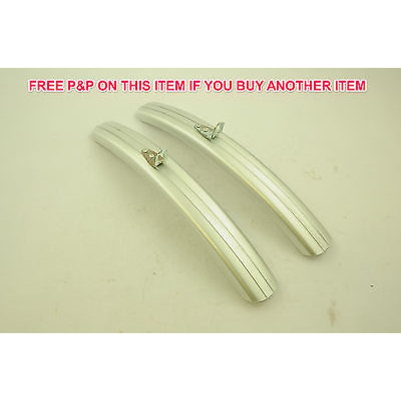 70’s,80s,90’s RACING SPORTS BIKE CRO-MO PLASTIC SHORTIE MUDGUARDS BRITISH MADE