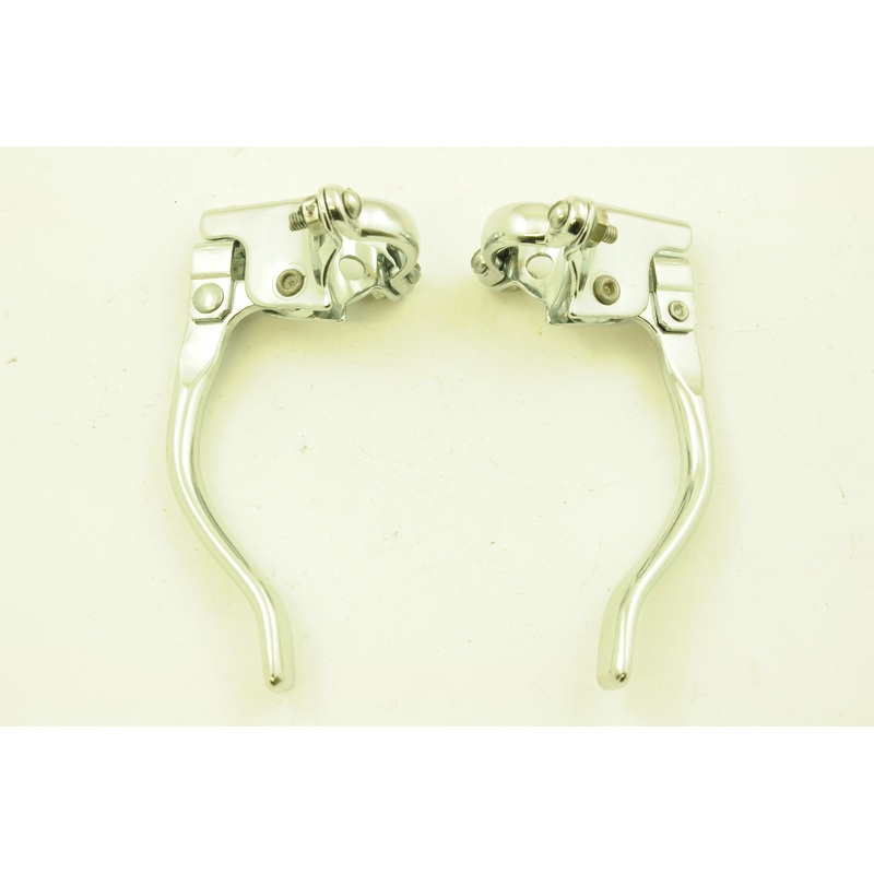 GENUINE ORIGINAL PAIR RALEIGH RKL112 CHOPPER SPRINT BIKE RACING BRAKE LEVERS NOS