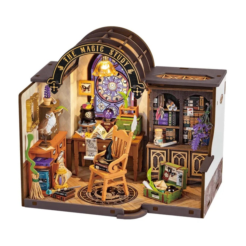 Rolife The Magic Study DIY Miniature House 3D Puzzle DG166