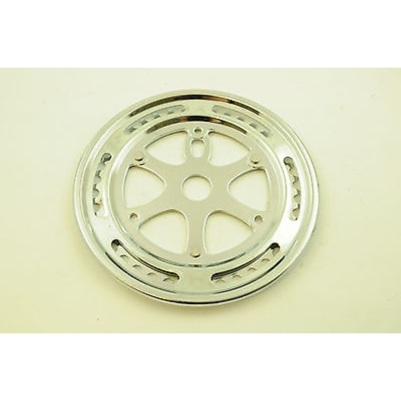 BMX CRUISER KIDS BIKE 1-8 40T CHROME CHAINRING + GUARD SUIT OPC 3 PIECE CRANKS