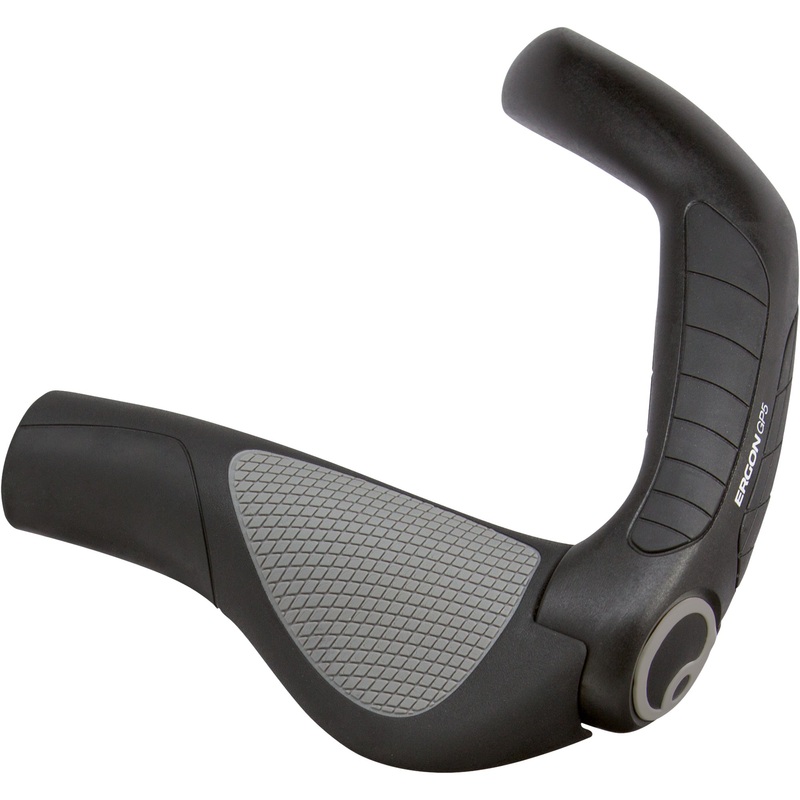 Manopole Ergon GP5-L – Nero|Taglia unica|Nero