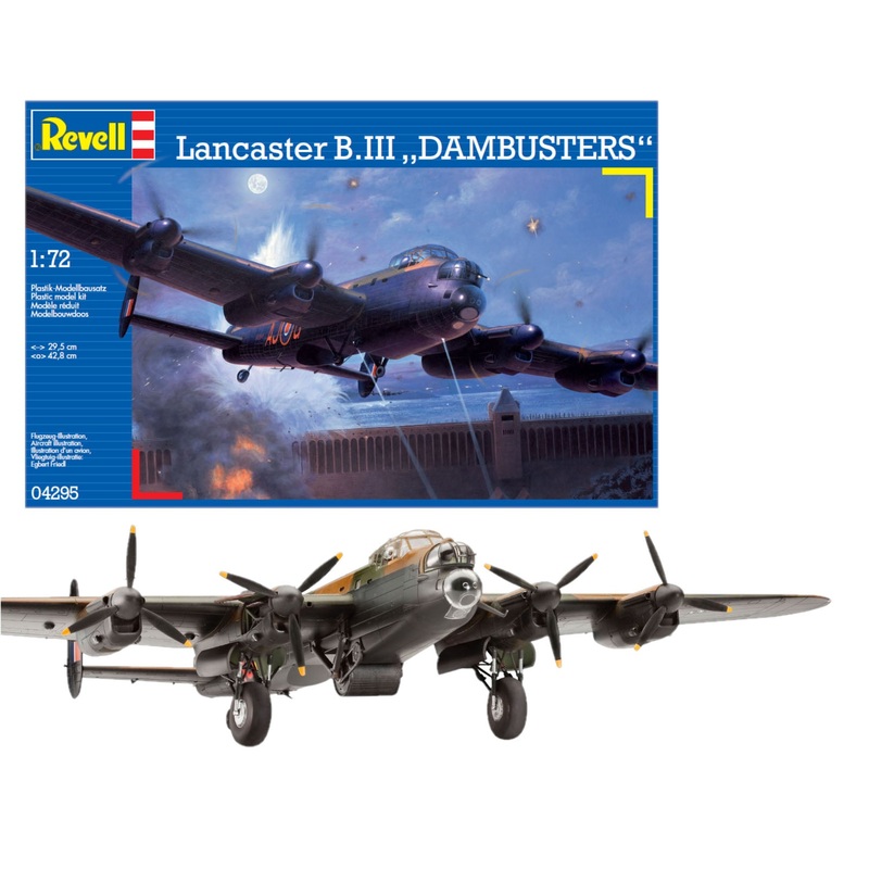 Revell Avro Lancaster Dambusters 1:72 Plane Model Kit