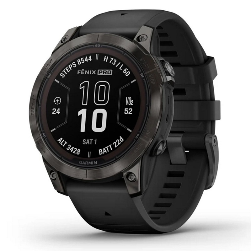 Garmin Fenix 7 Pro Sapphire Solar – Nero