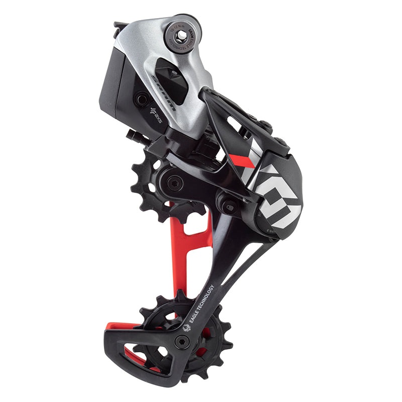 SRAM X01 Eagle AXS Rear Derailleur – 12-Speed Long Cage 52t Max Battery Sold Separate BLK/Red