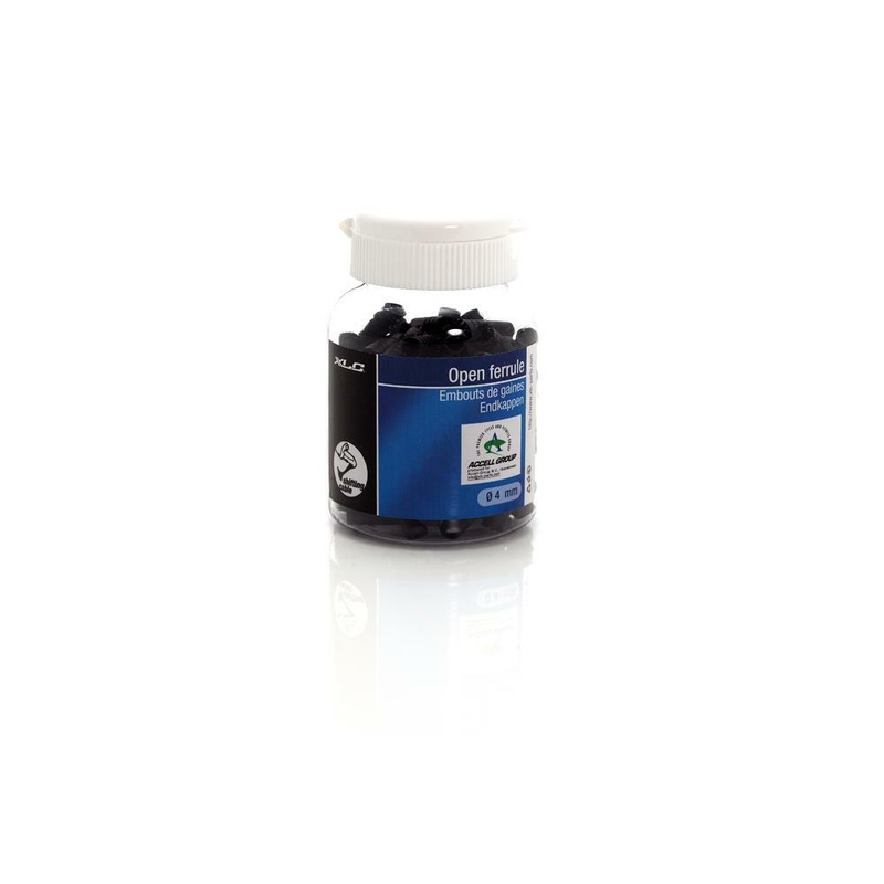 XLC Pack of 100 in Tub Bike Cable Ferrule