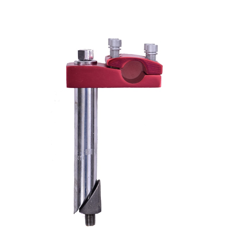 ANODISED RED ALLOY TOP 4 BOLT BMX-FREESTYLER HANDLEBAR STEM 21.1mm HOLLOW BOLT