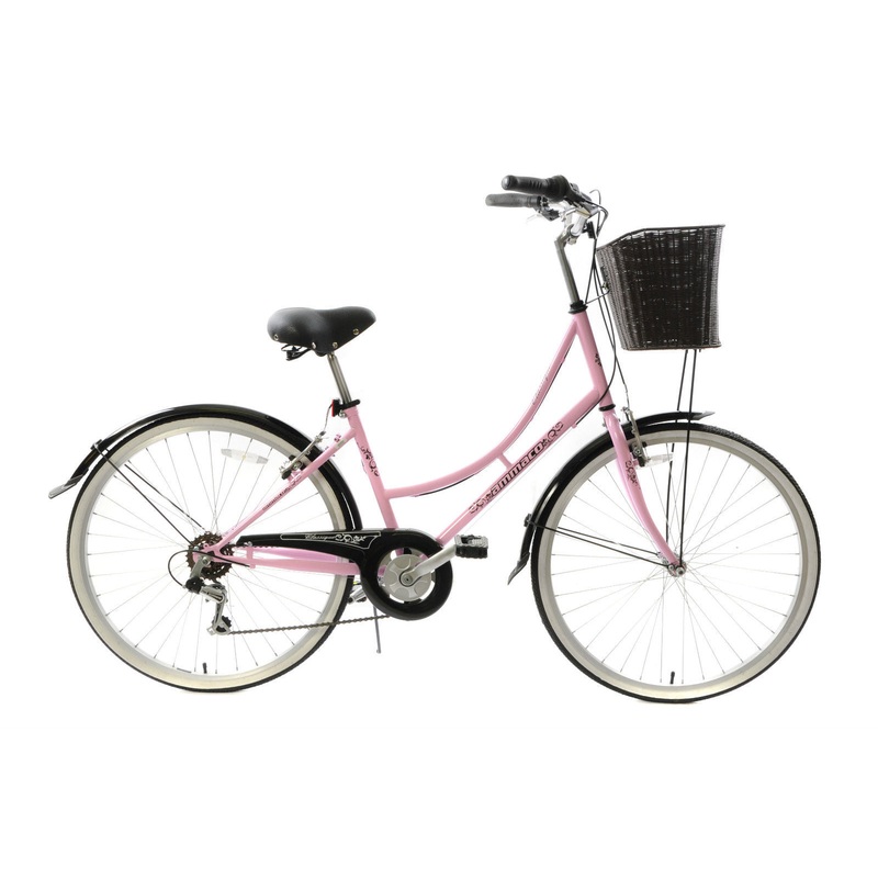 CLASSIQUE TRADITIONAL HERITAGE LADIES DUTCH LIFESTYLE BIKE+BASKET 19 1F2799