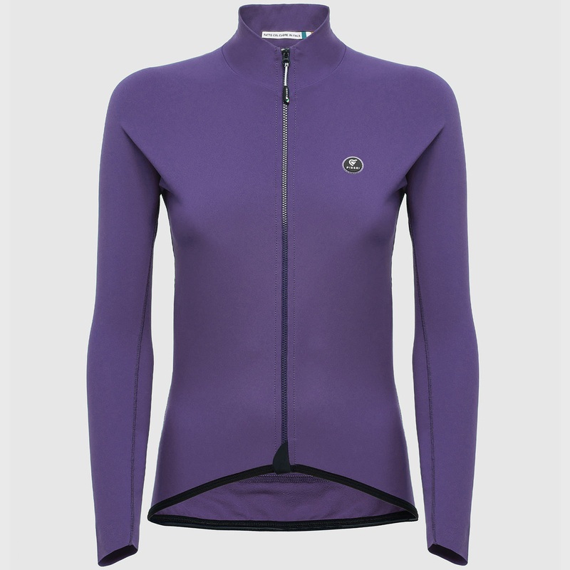 Maglia maniche lunghe donna Pissei Primapelle – Viola chiaro
