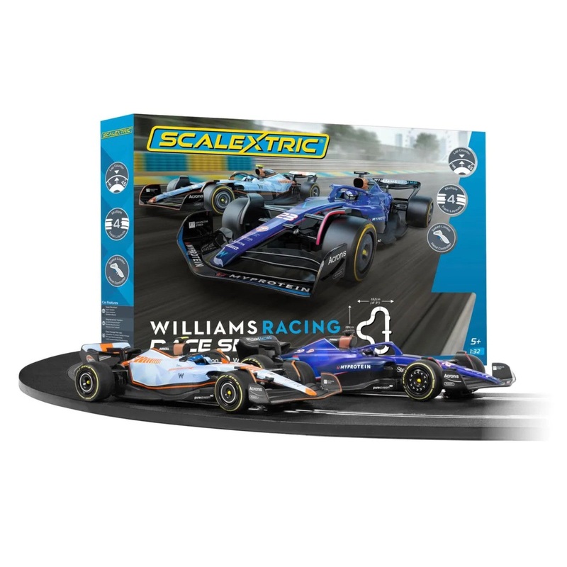Scalextric Williams Racing Race Track & Car Set C1450M