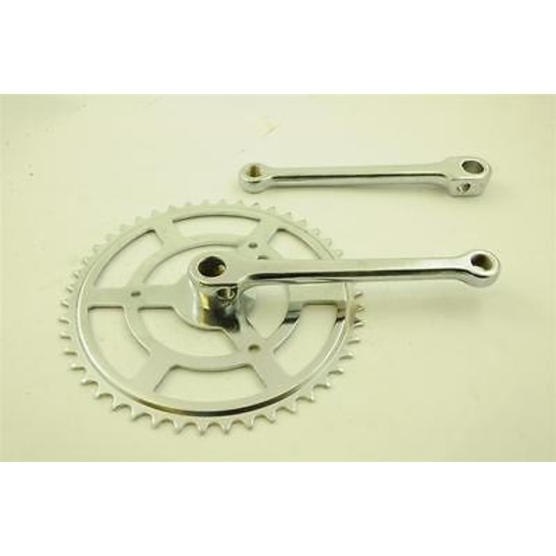 50’s,60’s,70’s,80s BIKE 46 TEETH SINGLE 1-8 COTTERED CHROME CHAINWHEEL 165mm