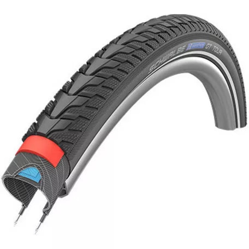 700 x 38c 622 – 40 SCHWALBE MARATHON GT TOUR D-GUARD 6 TYRE 28 x 1.50