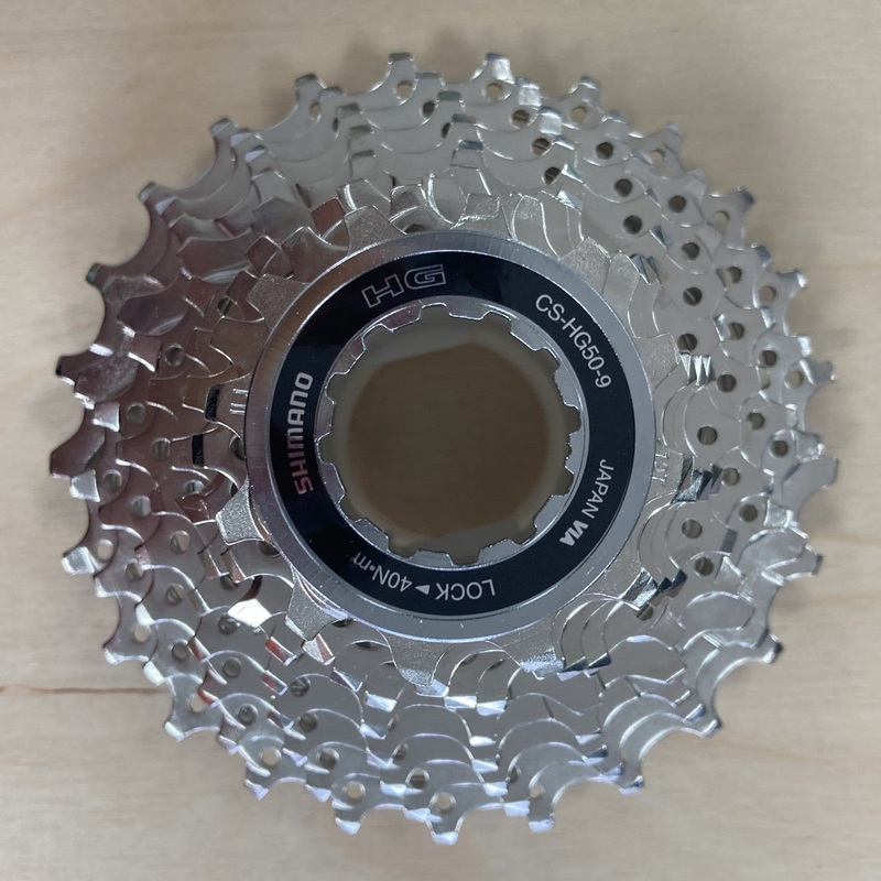 Shimano HG50 Cassette 9 Speed 12-25T