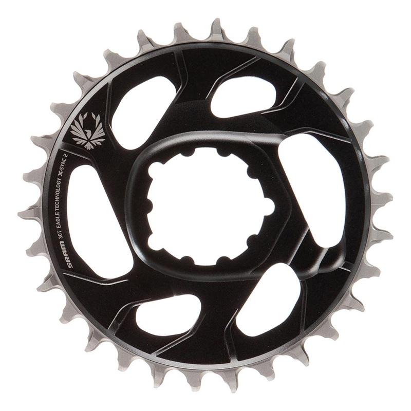 SRAM Eagle X-SYNC 2 Direct Mount Chainring – 30t Direct Mount -4mm Offset Lunar/Polar Grey