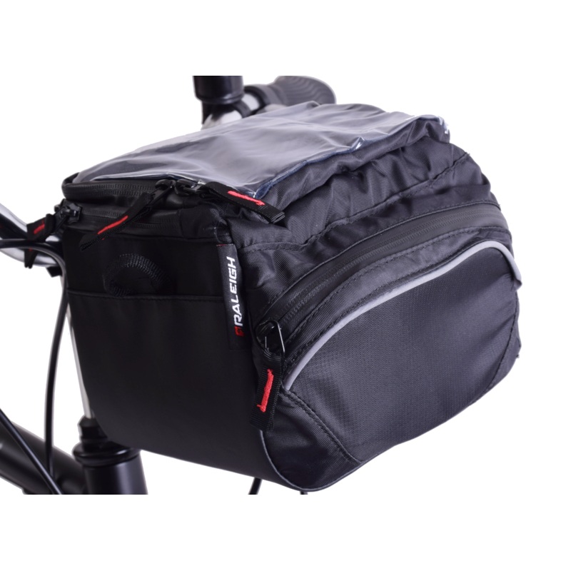 Raleigh Bike Small Handlebar Bag, Quick Release 4.2L Shoulder Storage Bag