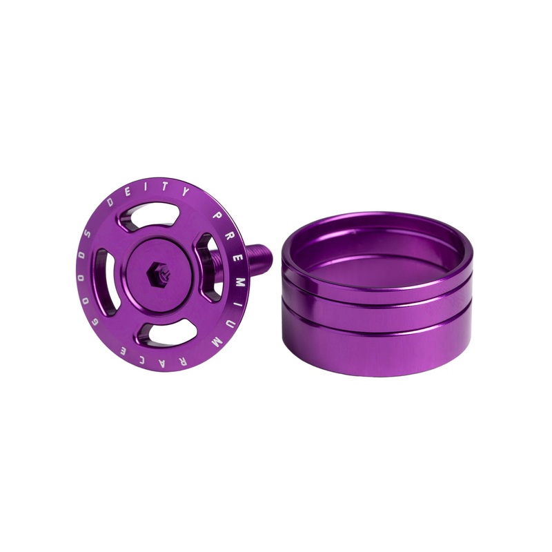 Tappo serie sterzo Deity Crosshair – Viola