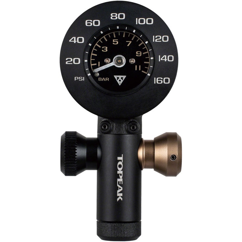 Topeak AirBooster G+ CO2 Inflator – with Gauge