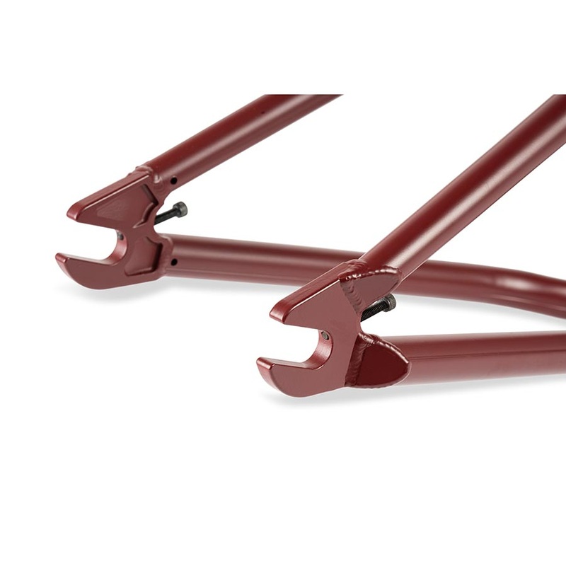 We The People Pathfinder BMX Frame Matte Burgundy 21”