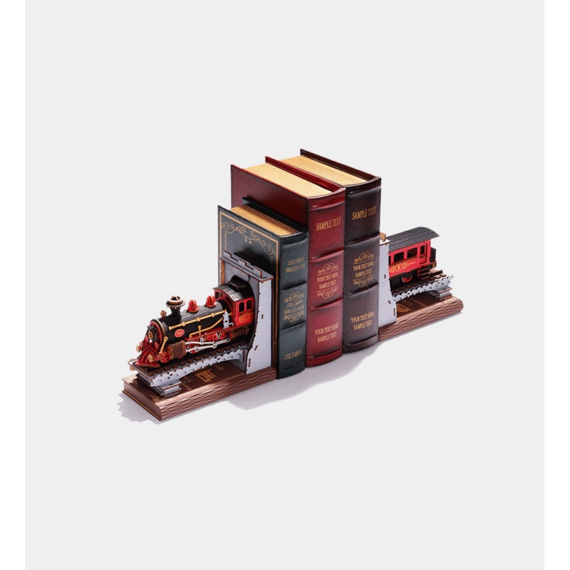 Rolife Century Train DIY Book Nook TGE01 3D Puzzle
