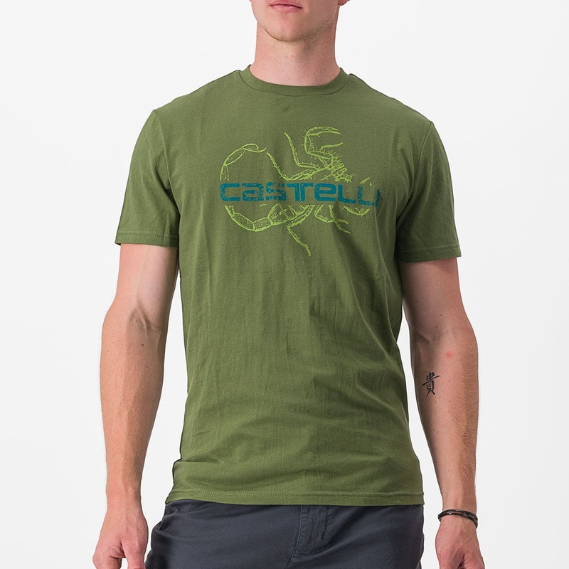 T-Shirt Castelli Finale – Verde
