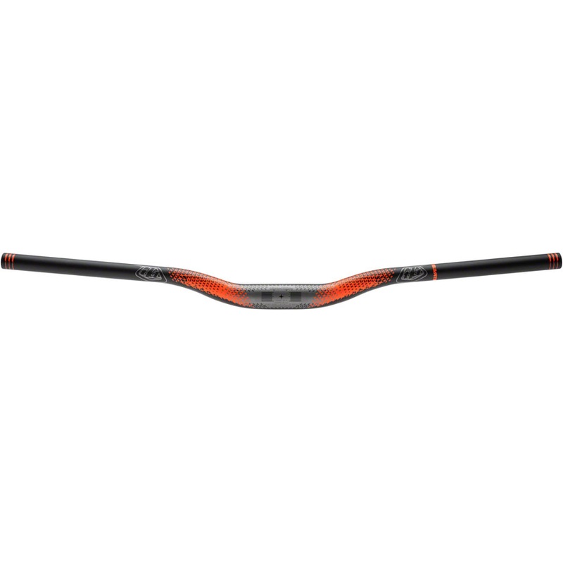 Truvativ Descendant CoLab Troy Lee Designs Riser Bar – 35mm clamp 760mm width 25mm rise Starburst Orange/BLK