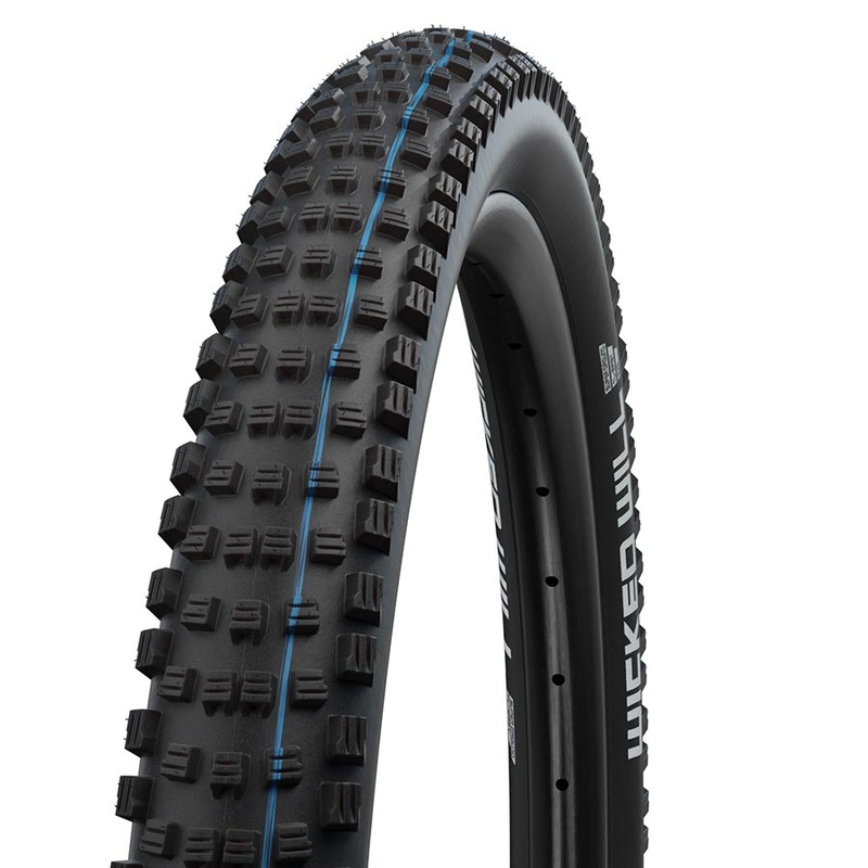 Schwalbe Wicked Will Mountain Tire 27.5×2.60 Wire Tubeless Ready Addix Speedgrip Super Trail TL Easy Black