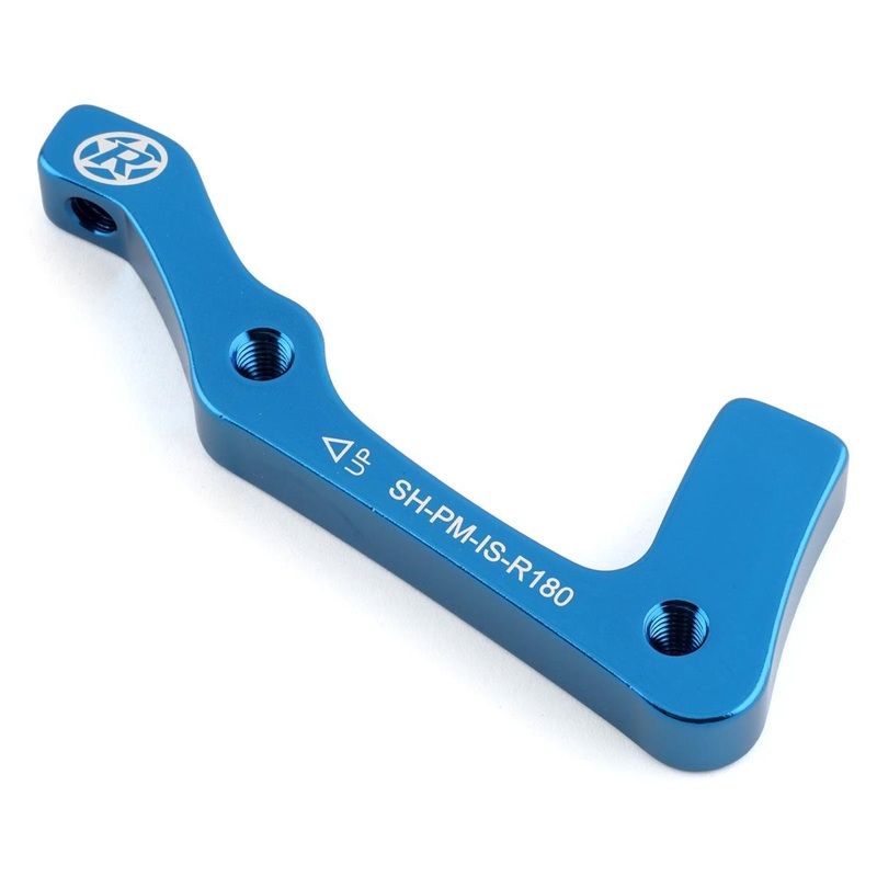 Reverse Components Disc Brake Adapters (Blue) (IS Mount | Shimano) (180mm Rear)
