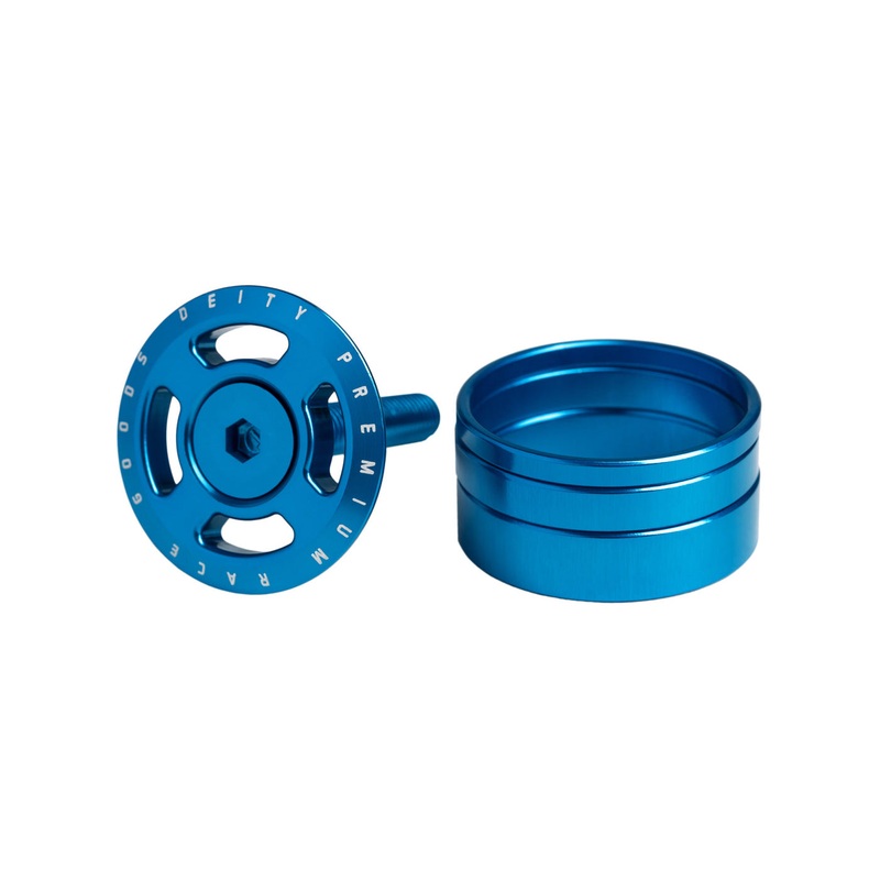 Tappo serie sterzo Deity Crosshair – Blu