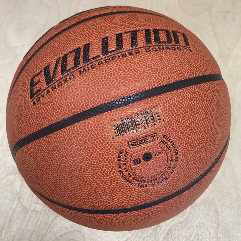 Wilson Evolution Tan 7 Basketball
