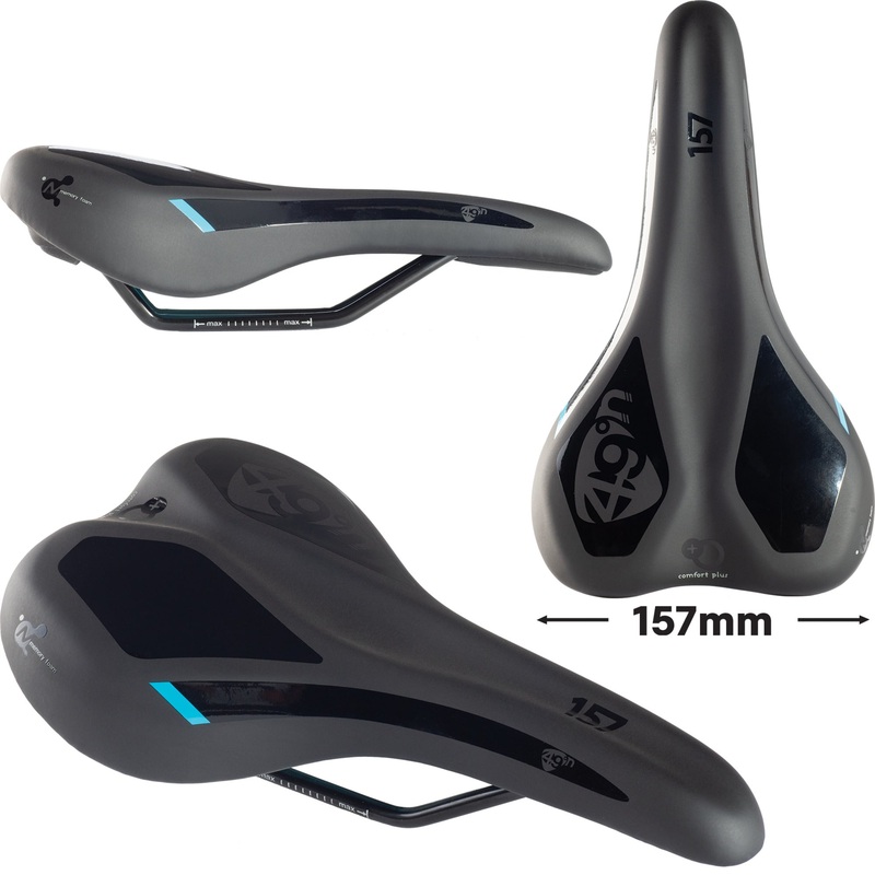 Formfit Memory Foam Saddle|Black|157mm|175mm