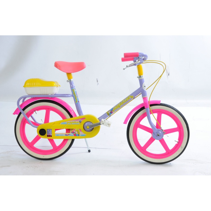 PAPILLON GIRLS 16 WHEEL ITALIAN MADE BICYCLE+ REAR BOX G13401