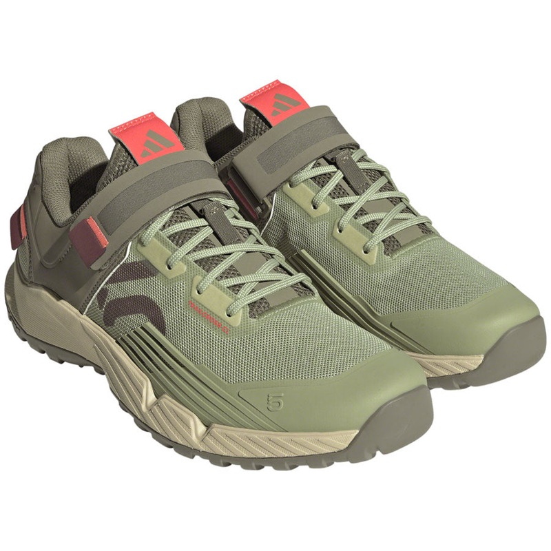 Five Ten Trailcross Mountain Clipless Shoes – Women’s Magic Lime/Quiet Crimson/Orbit Green 6.5