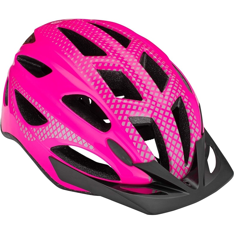 Internet Returns – Schwinn Beam Adjustable Bike Helmet With Rear LED Light – Pink