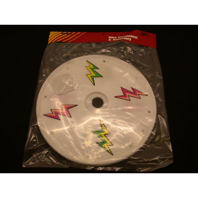 OLD SCHOOL BMX,MODERN BMX 20 WHEEL FULL DISC COVER SET (4 PIECE )WHITE REDUCED