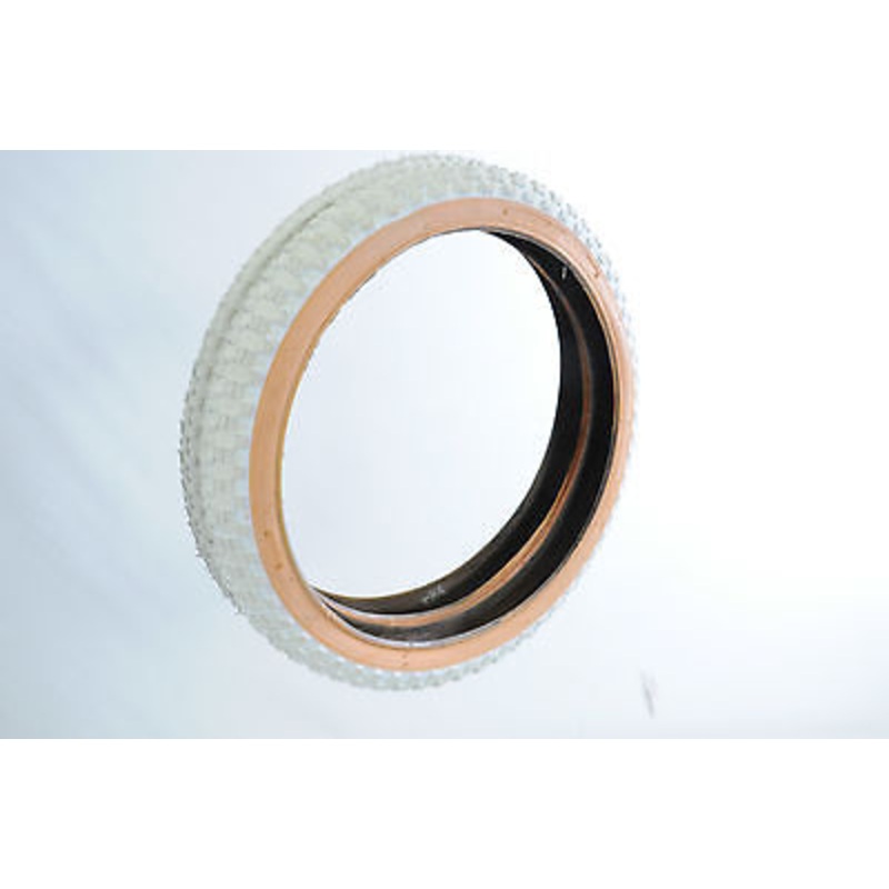 PAIR OLD SCHOOL BMX TYRES 20x 2.125 WHITE AMBER WALL COMP III TYPE RALEIGH BUR