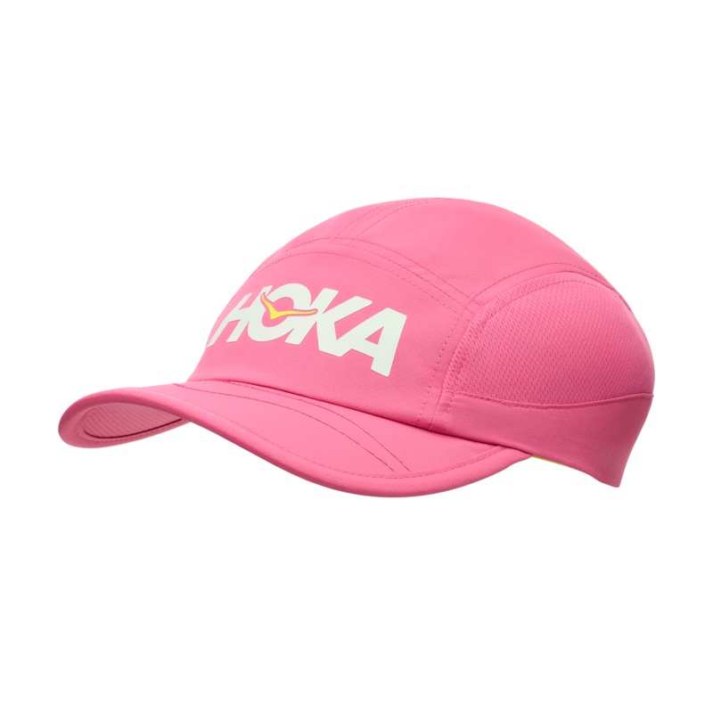 Run Hat|Electric Rose|HOKA Blue|White|One Size