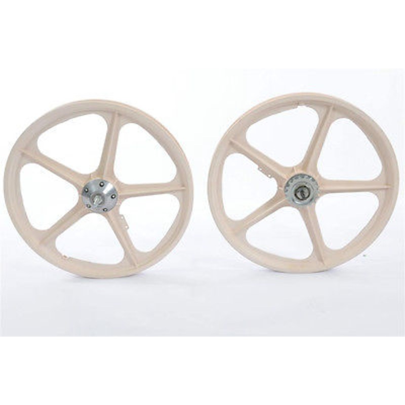 80s BRITISH MADE ACORN MAG 20 BMX COASTER WHEELS DYE TO YOUR OWN COLOUR NOS