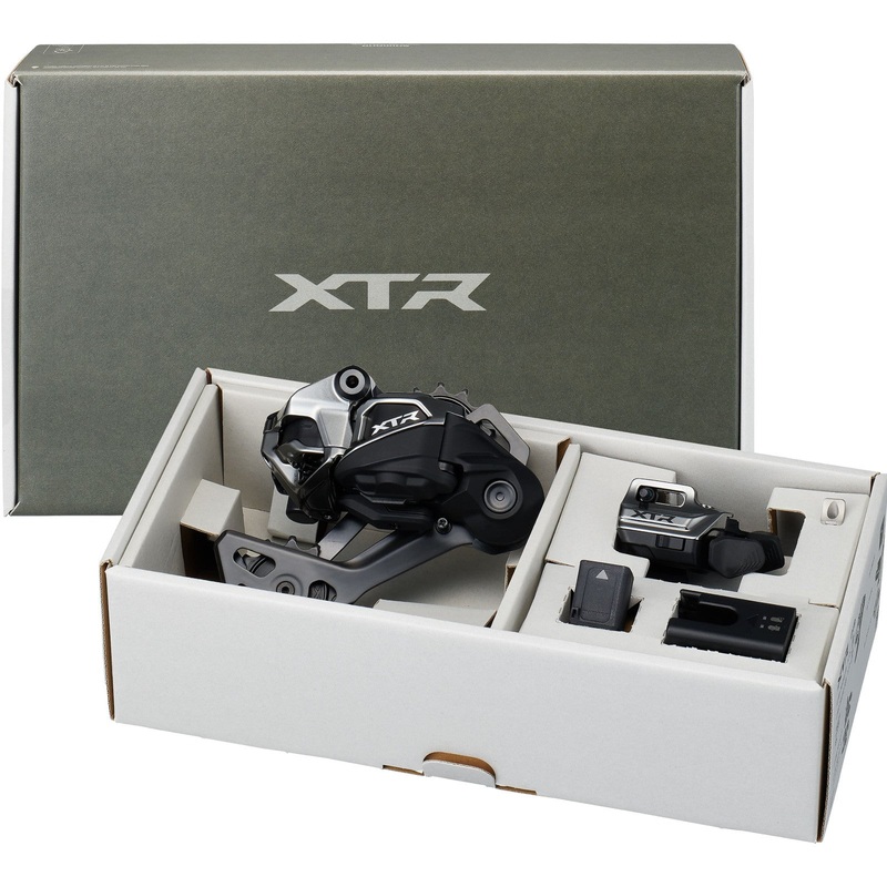 Shimano XTR Di2 Upgrade Kit 12 Speed Electric Rear Derailleur Band-On Clamp M9250