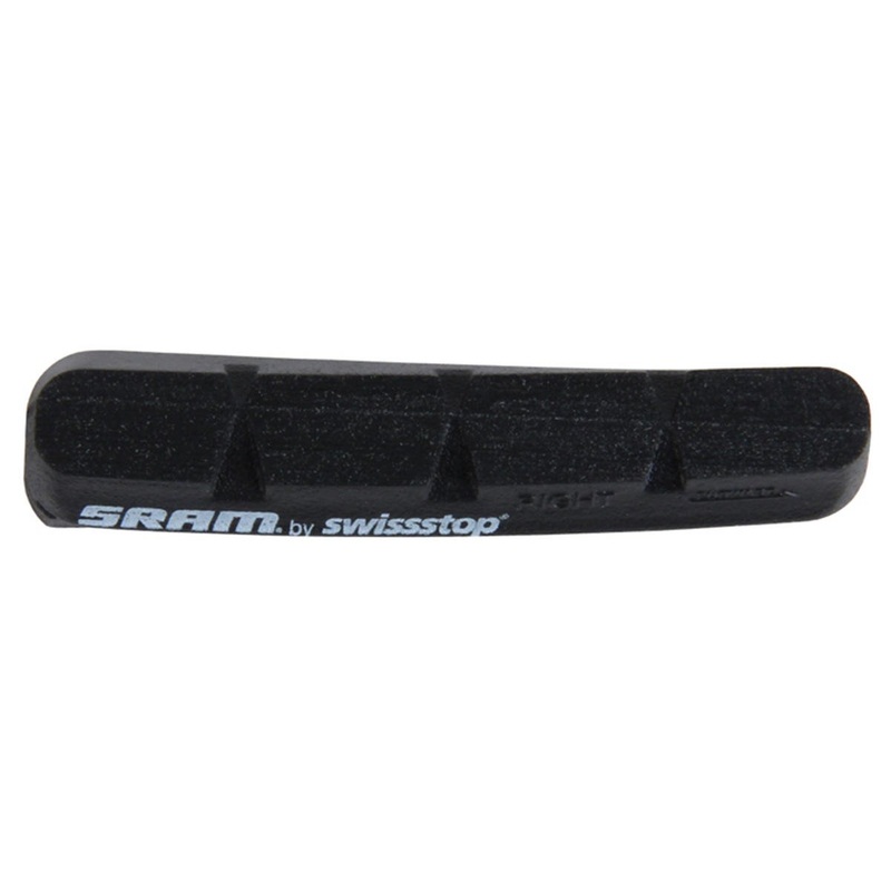 SRAM Aluminum Rim Brake Pad Inserts (Black) (1 Pair) (For Shimano/SRAM)