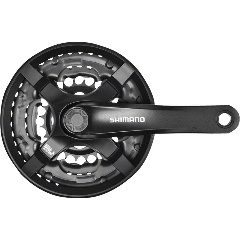 Tourney TY501 6/7/8-Speed Triple Crankset