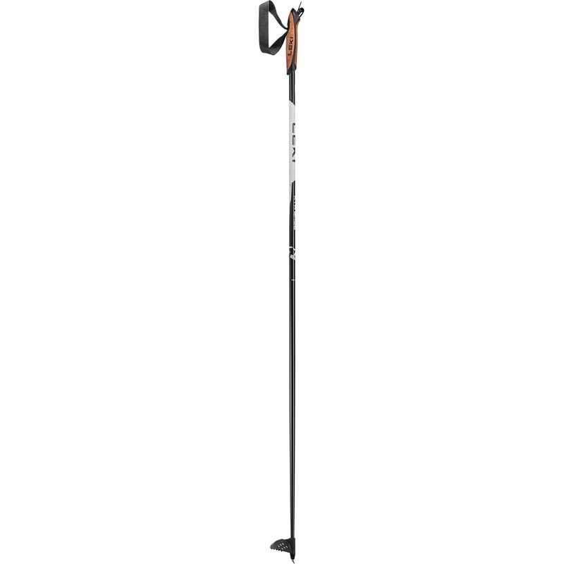 XTA Base Nordic Ski Poles|Black/White|125 cm|130 cm