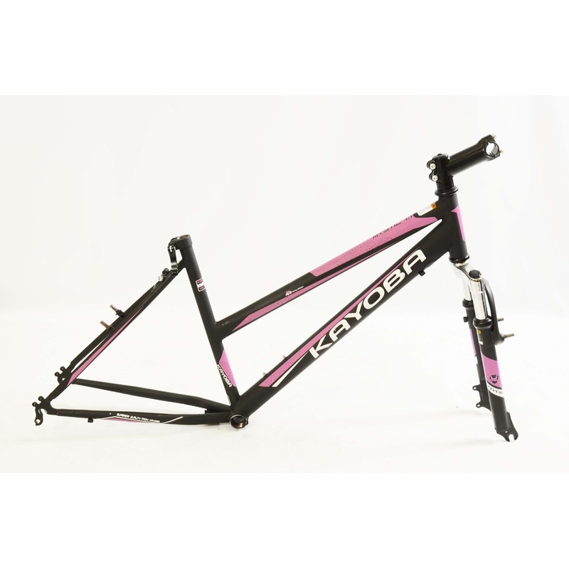 BUILD YOUR OWN 26 WHEEL LADIES BIKE 18 MTB HARDTAIL LOW STEP STYLISH FRAME & FORK SET