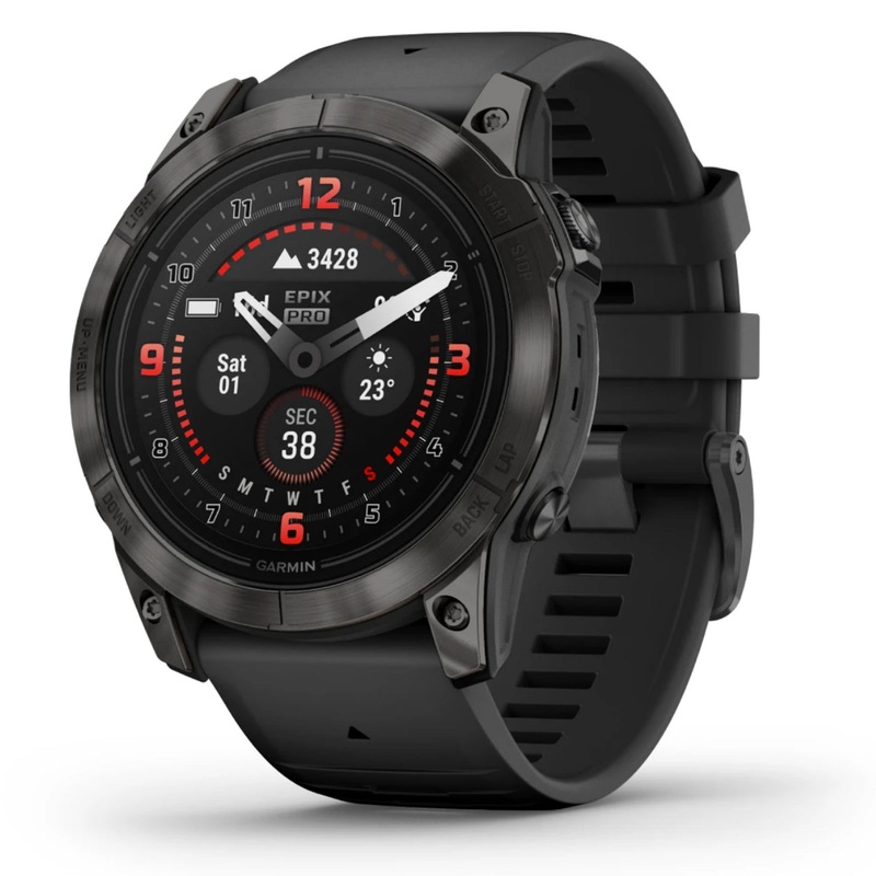 Garmin epix Pro (Gen 2) Sapphire Edition 51mm – Nero