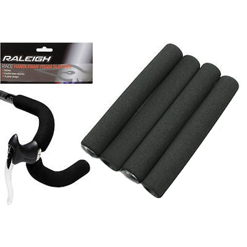 RALEIGH DROP HANDLEBAR FOAM SLEEVES GRIPS 50% OFF RRP