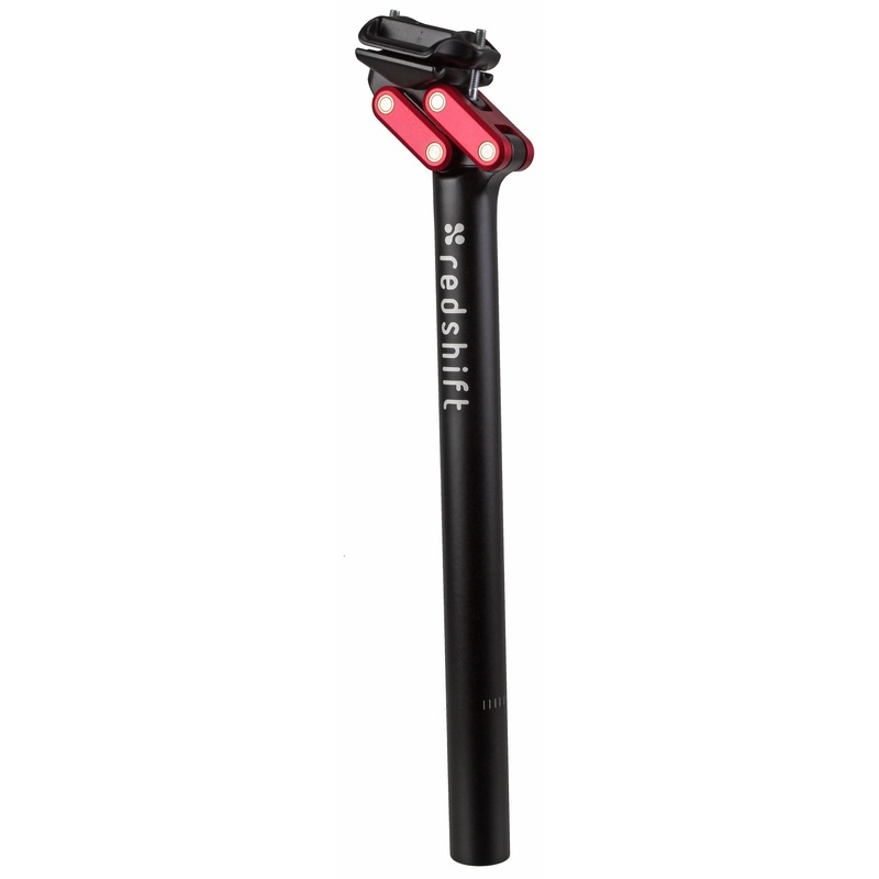 Redshift Sports Dual Position Seatpost 27.2 x 350mm – Black/Red