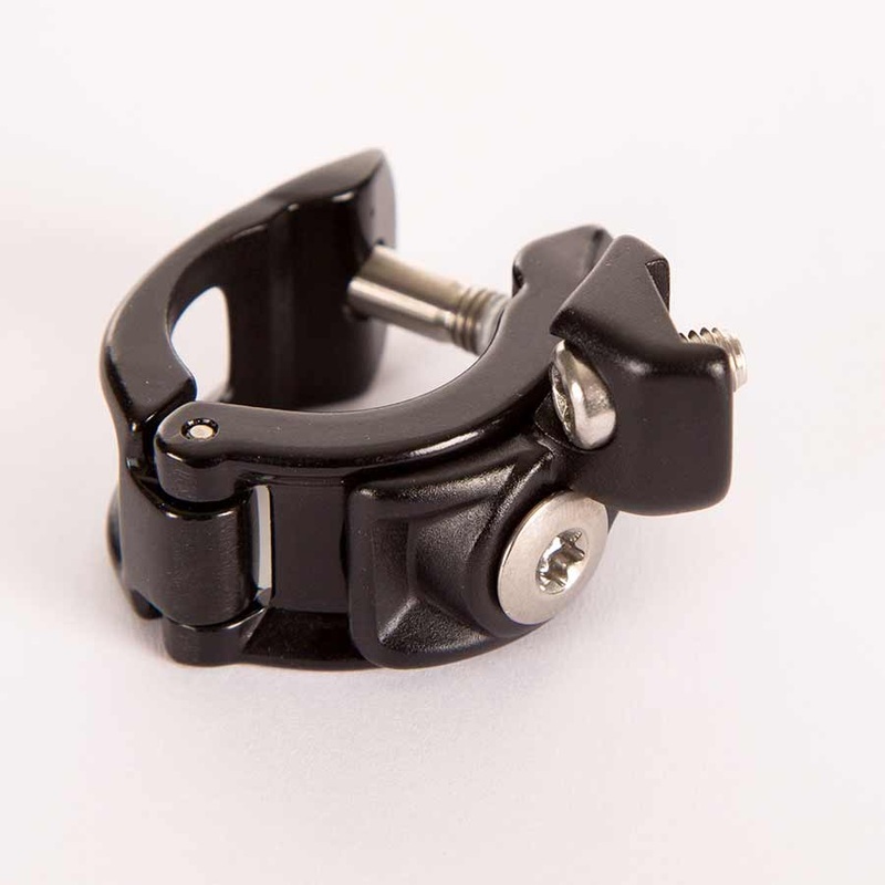 SRAM MatchMaker X Cockpit Clamp – Right Black With Ti Bolts