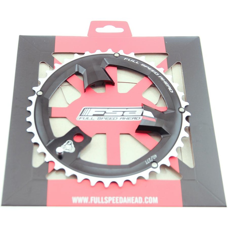 FSA Super MTB Alloy 9 Speed 40T 3 Bolt Chainring – Black