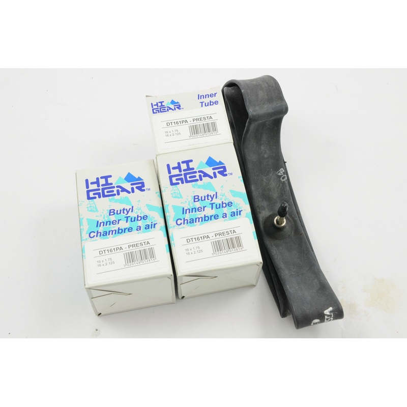 PAIR (2) HIGH PRESSURE INNER TUBES 16×1.75,16×1.90,16×2.00,16X2.125 PRESTA HP