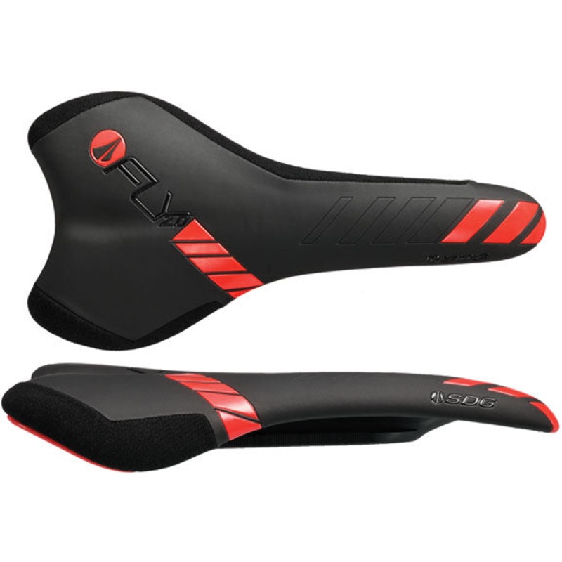 SDG I-Fly 2.0 I-Beam Saddle – Black/Red