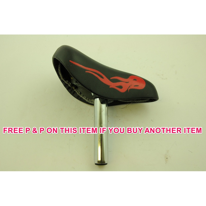 RALEIGH STRIDER BOYS 12 WHEEL BIKE SEAT SADDLE CYCLE SADDLE+ 25.4mm SEAT POST