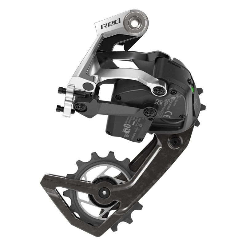 SRAM RED AXS Rear Derailleur – 12-Speed Medium Cage 36t Max Battery Not Included BLK E1
